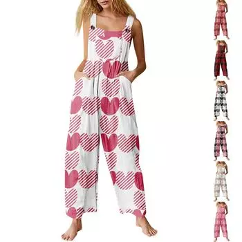 Женские флисовые комбинезоны, цельные комбинезоны, регулируемые лямки для чулок, теплые зимние пушистые лыжные брюки L чёрный