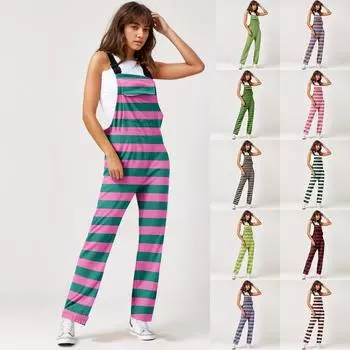 Женские флисовые комбинезоны, цельные комбинезоны, регулируемые лямки для чулок, теплые зимние пушистые лыжные брюки L армия зеленый