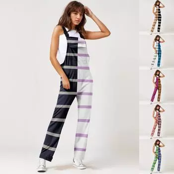 Женские флисовые комбинезоны, цельные комбинезоны, регулируемые лямки для чулок, теплые зимние пушистые лыжные брюки L армия зеленый