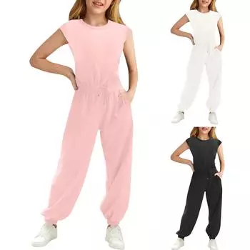 Женские флисовые комбинезоны, цельные комбинезоны, регулируемые лямки для чулок, теплые зимние пушистые лыжные брюки 120 чёрный