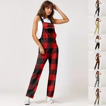 Женские флисовые комбинезоны, цельные комбинезоны, регулируемые лямки для чулок, теплые зимние пушистые лыжные брюки L чёрный