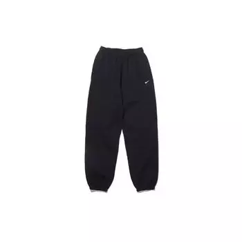 Женские флисовые спортивные штаны с логотипом NikeLab Solo (Азия) Черная женская уличная одежда DA0334-010 S
