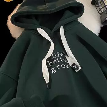Женские флисовые толстовки большого размера, свитера с длинным рукавом, пуловеры, осенние наряды XXXXXL темно-зеленого