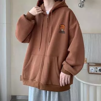 Женские флисовые толстовки большого размера, свитера с длинным рукавом, пуловеры, осенние наряды L верблюд