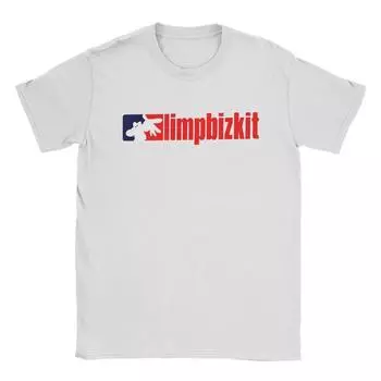 Женские футболки Amazing от Limp Bizkit - это американская рэп-рок винтажная хлопковая футболка с коротким рукавом и круглым вырезом. S