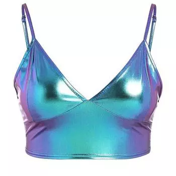 Женские футболки без рукавов с V-образным вырезом, однотонная футболка, женская футболка, уличный стиль, топ S синий