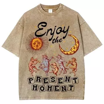 Женские футболки Новинки Верхняя одежда Y2K Унисекс посадка Футболки с графикой Для женщин Высокое качество Уличная одежда Лето 100% хлопок Топ S