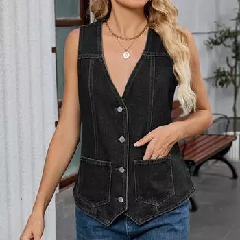 Женские футболки плиссированные с V-образным вырезом нарядные повседневные блузки с принтом с коротким рукавом летние топы свободного кроя L чёрный