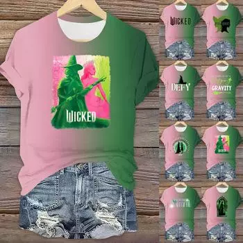 Женские футболки с длинным рукавом и круглым вырезом, рубашки с рукавами-фонариками, блузки на пуговицах, топы XXXL зелёный