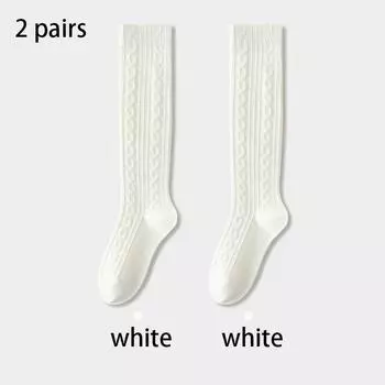 Женские гольфы, модные носки, высокие носки, спортивные носки, носки для косплея для девочек-подростков, осень-зима EU 35-42