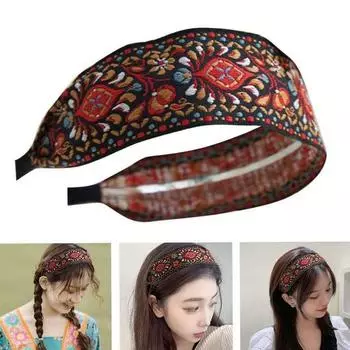 Женские головные уборы в этническом стиле, инструменты для укладки, аксессуары для волос, обруч для волос, повязки на голову, повязки на голову