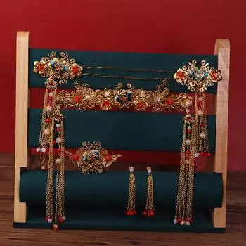 Женские гребни для волос Hanfu Свадебные аксессуары для волос Головной убор Ювелирные изделия Свадебный головной убор Заколка для волос