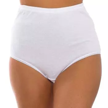 Трусики-невидимки Cotton Classic P01BM для женщин XXL белый