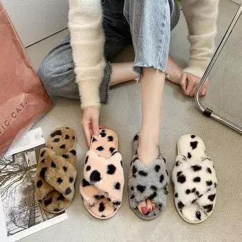 Женские хлопковые тапочки, модные домашние тапочки, легкая хлопковая повседневная обувь для спальни, новая осенняя домашняя обувь на плоской подошве 41 белый