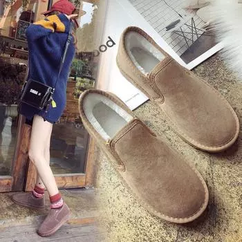 Женские хлопковые теплые ботинки для активного отдыха, бархатные белые зимние ботинки, женские повседневные ботильоны 43