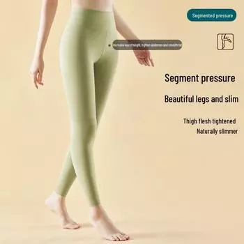 Женские хлопковые теплые леггинсы с высокой талией — облегающие штаны для йоги на осень и зиму XL розовый