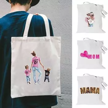 Женские холщовые сумки на плечо, складная сумка, повседневная сумка-тоут, сумка для литературных книг, сумка для покупок для девочек 24*26cm