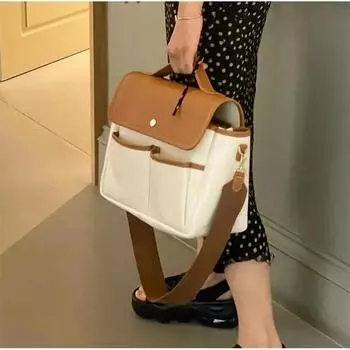 Женские холщовые сумки Сумки через плечо Большой емкости Сумки через плечо для женщин Женская сумка-мессенджер