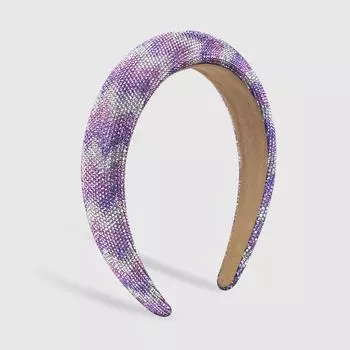 Женские хрустальные повязки на голову Повязка на голову с губкой Широкая повязка на голову со звездой Аксессуары для волос для девочек