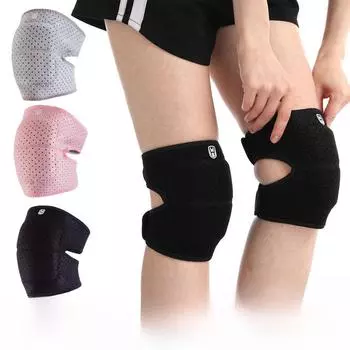 Женские и детские наколенники из толстой губки для танцев, йоги и спорта Size M, Single Pack серый