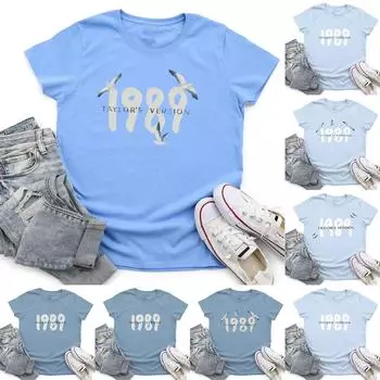 Женские и детские топы для взрослых и подростков для фанатов концертов, женский и мужской пуловер, футболка с короткими рукавами