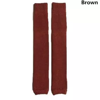 Женские и Девочки Теплые Вязаные Гольфы Длинные Сапоги Носки Утеплители Для Ног Чехлы Для Ног Гетры