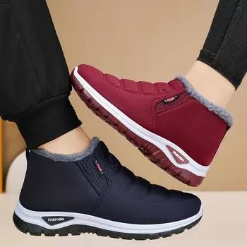 Женские и мужские ботинки Зимние ботинки Ботильоны Нескользящая обувь Женские зимние ботинки Ботинки на плоской подошве Парная обувь 44