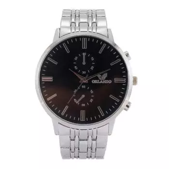 Женские и мужские часы с кварцевым механизмом, круглый циферблат, сплав, проверка времени, чистый цвет, высокая точность, наручные часы для свиданий, аналоговые часы чёрный/серебряный