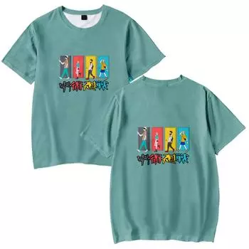 Женские и мужские футболки с рисунком джиу-джитсу кайсен с круглым вырезом и короткими рукавами, модная мужская одежда, уличная одежда XS