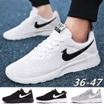 Женские и мужские кроссовки, сетчатые дышащие черные противоскользящие кроссовки, уличная обувь для бега 39 серый