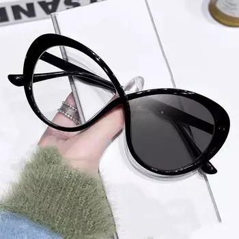Женские и мужские модные фотохромные очки круглые наружные анти-УФ оптические очки очки винтажные меняющие цвет очки оправы