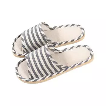 Женские и мужские модные повседневные домашние тапочки для пар, домашние сандалии на плоской подошве 44