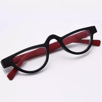 Женские и мужские очки для пресбиопии, ПК-оправа в стиле ретро, маленькие кошачьи глаза, очки для чтения, сверхлегкие модные прозрачные линзы, нежные ювелирные изделия +1.0 леопардовый