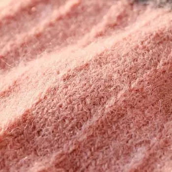 Женские и мужские теплые зимние перчатки с сенсорным экраном, эластичные вязаные варежки, шерстяные перчатки с полным пальцем, женские вязаные крючком перчатки кофейный