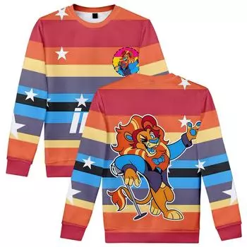 Женские и мужские толстовки с принтом Indigo Park Anime, свитшоты с круглым вырезом и капюшоном, мужские дорожные свитера, мужской топ, уличная одежда, спортивный костюм для активного отдыха XS