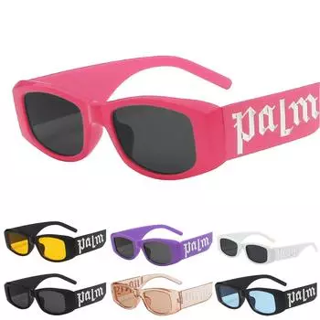 Женские и мужские винтажные ретро-очки, унисекс, солнцезащитные очки в большой оправе, очки One Size бежевый