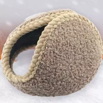 Женские и мужские зимние эластичные наушники-теплоизоляторы для защиты ушей от ветра мягкие утолщенные плюшевые наушники-теплоизоляторы с мехом