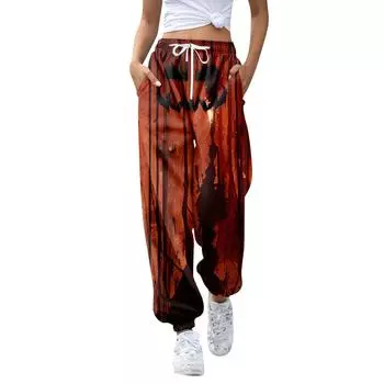 Женские и зимние повседневные домашние брюки-клеш для йоги, повседневные однотонные спортивные брюки XXL чёрный