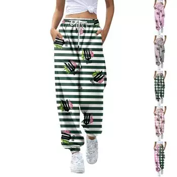 Женские и зимние повседневные домашние брюки-клеш для йоги, повседневные однотонные спортивные брюки L армия зеленый