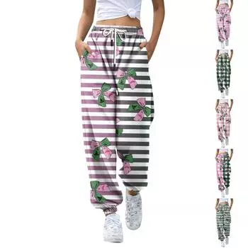 Женские и зимние повседневные домашние брюки-клеш для йоги, повседневные однотонные спортивные брюки L армия зеленый