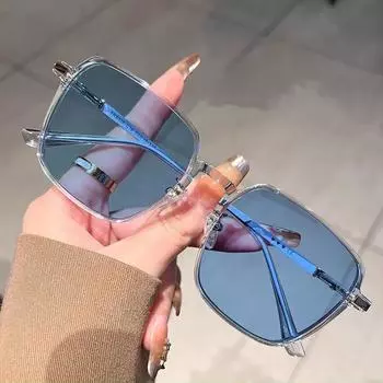 Женские интеллектуальные фотохромные очки с минусом диоптрий, уличные солнцезащитные очки с изменением цвета, модные очки для близорукости, очки по рецепту 0