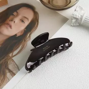 Женские Изысканные Элегантные Заколки для волос Акула Зажимы для волос Большие Ацетатные Модные Девичьи Аксессуары для волос Темперамент Заколка для волос