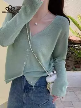 Женские кардиганы на осень и зиму, повседневный длинный вязаный кардиган, женский свитер, пальто, новые кардиганы, женская одежда one size белый