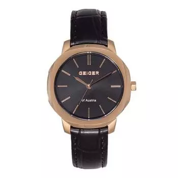 Женские классические кожаные часы Geiger GE1263
