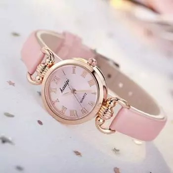 Женские классические мини-часы BeOurGuest, популярные корейские часы