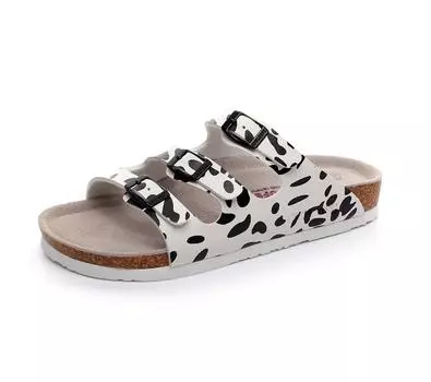 Женские классические сандалии с тремя ремешками, пляжные шлепанцы, летние женские сандалии, обувь 36