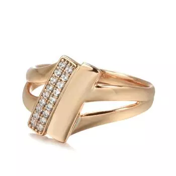 Женские кольца с цирконом. Простые геометрические винтажные украшения. 6