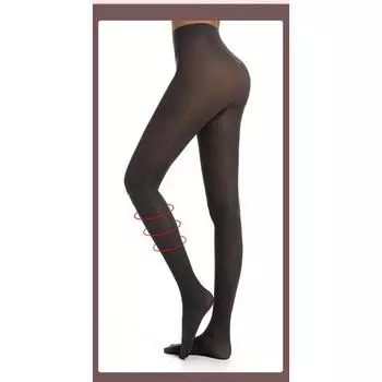 Женские колготки больших размеров, колготки с усиленной формирующей ластовицей, плотные и устойчивые к разрывам, сексуальные колготки XL