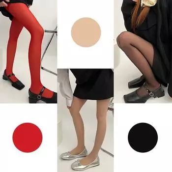 Женские колготки, длинные чулки ярких цветов, бархатные бесшовные колготки, прозрачные большие эластичные колготки белый