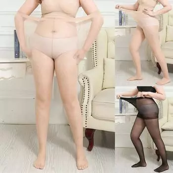 Женские колготки женские анти-вырывные дышащие колготки 45-100kg белый